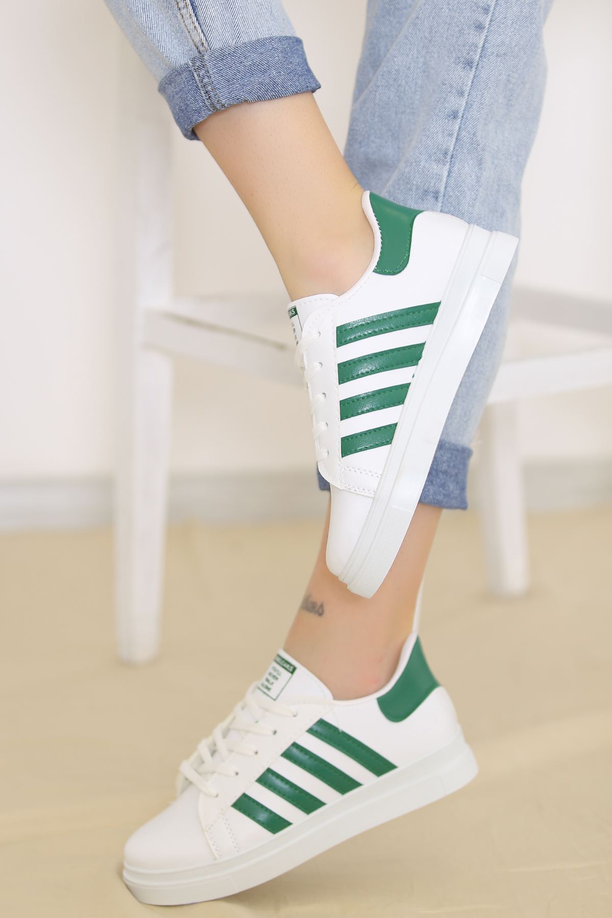 Beyazyeşil Günlük Ayakkabı 