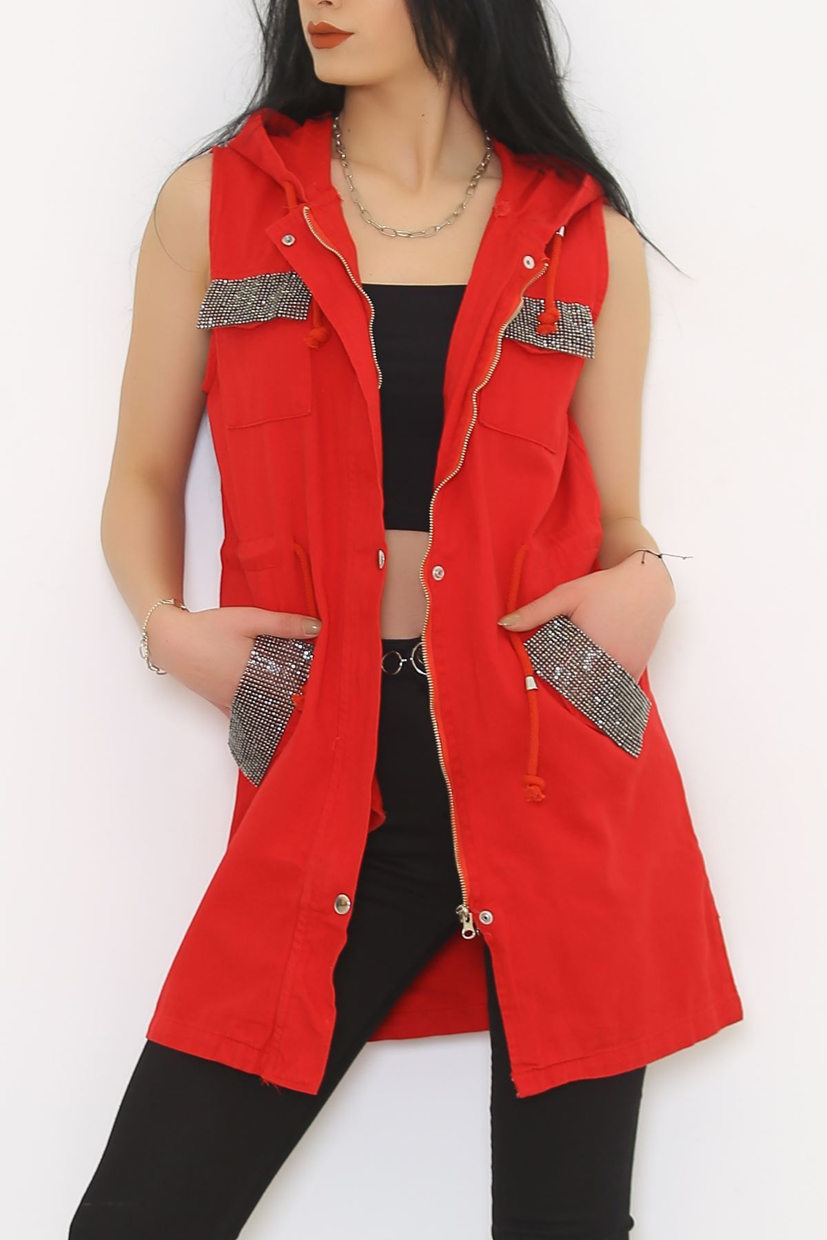 Gabardin Ceket Mavibeyaz - 2239.1367.