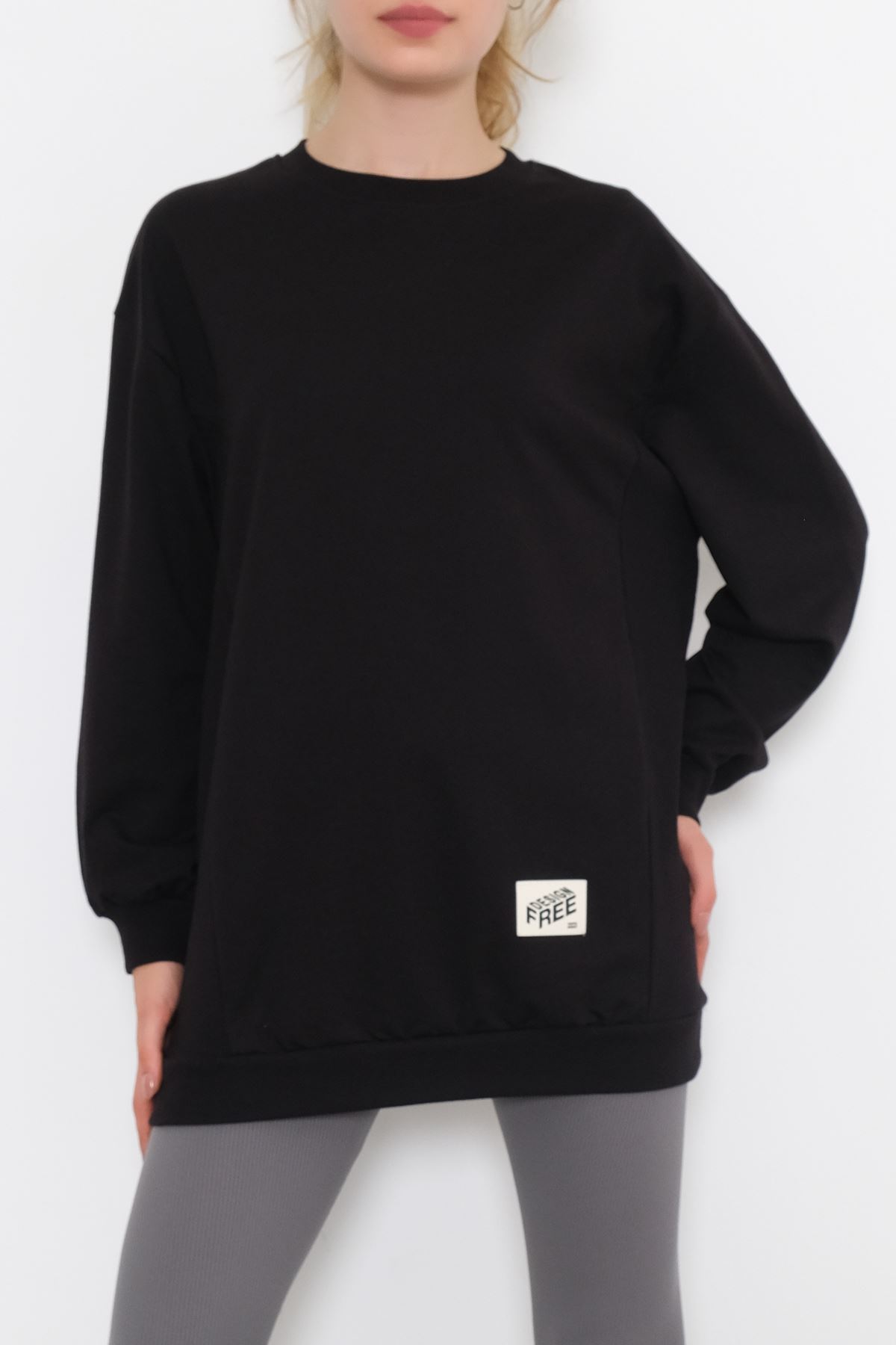 Yanı Kaşkorseli Sweat Beyaz - 3546.105.