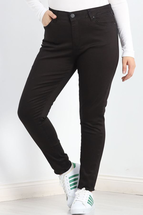 Kot Pantolon Battal Beden Siyah1 - 20254.1831.