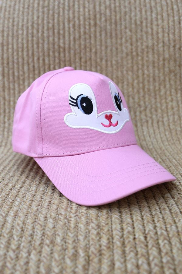 7-12 Yaş Çocuk Şapka Pembe - 40728.1736.