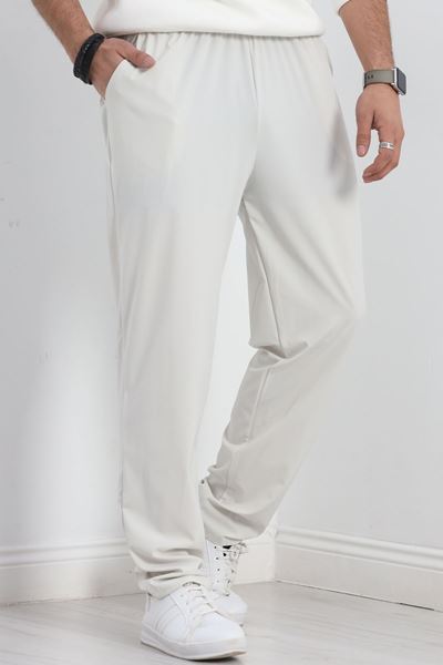 En Boy Likra Pantolon Krem - 30239.1837.